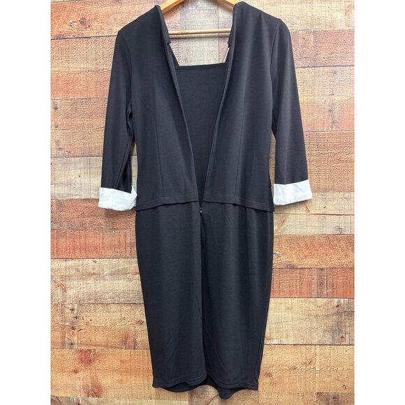 Slim Bodycon Business Pencil One-Piece Dress NWT - Picture 8 of 9